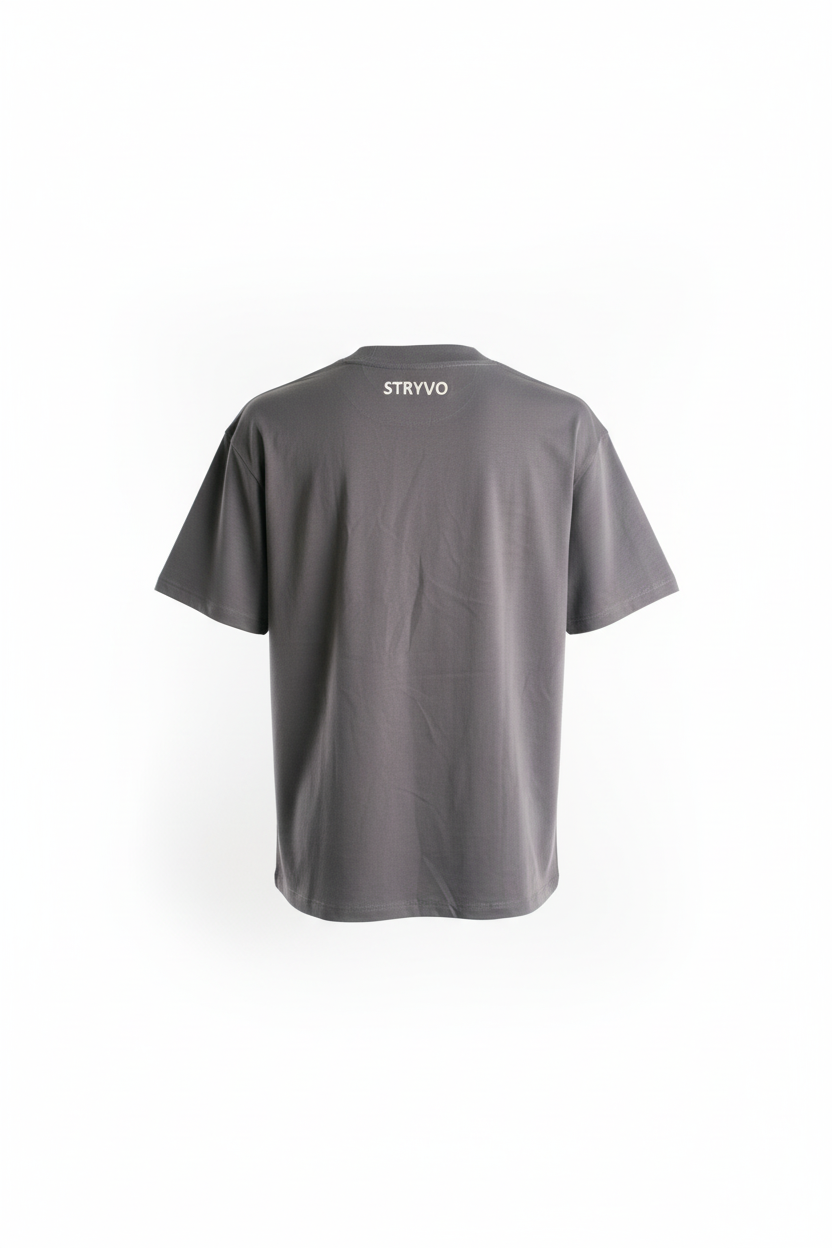 Grey Tee White Background