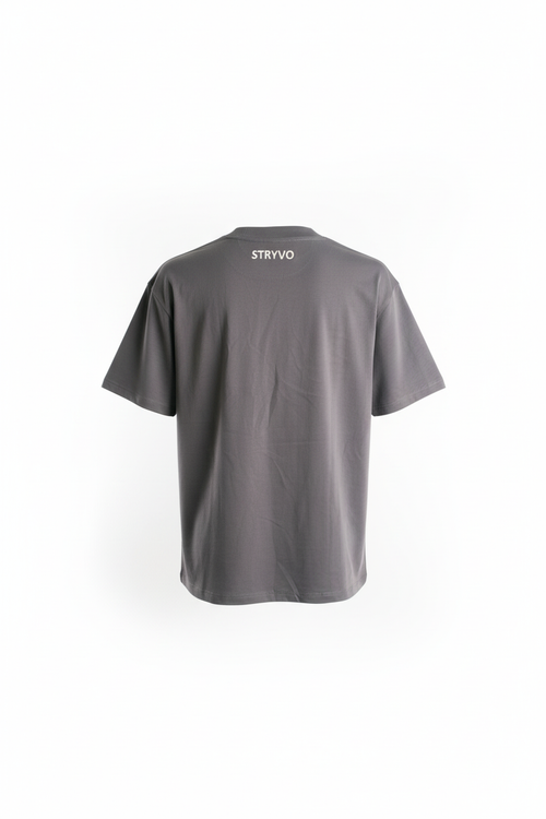 Grey Tee White Background