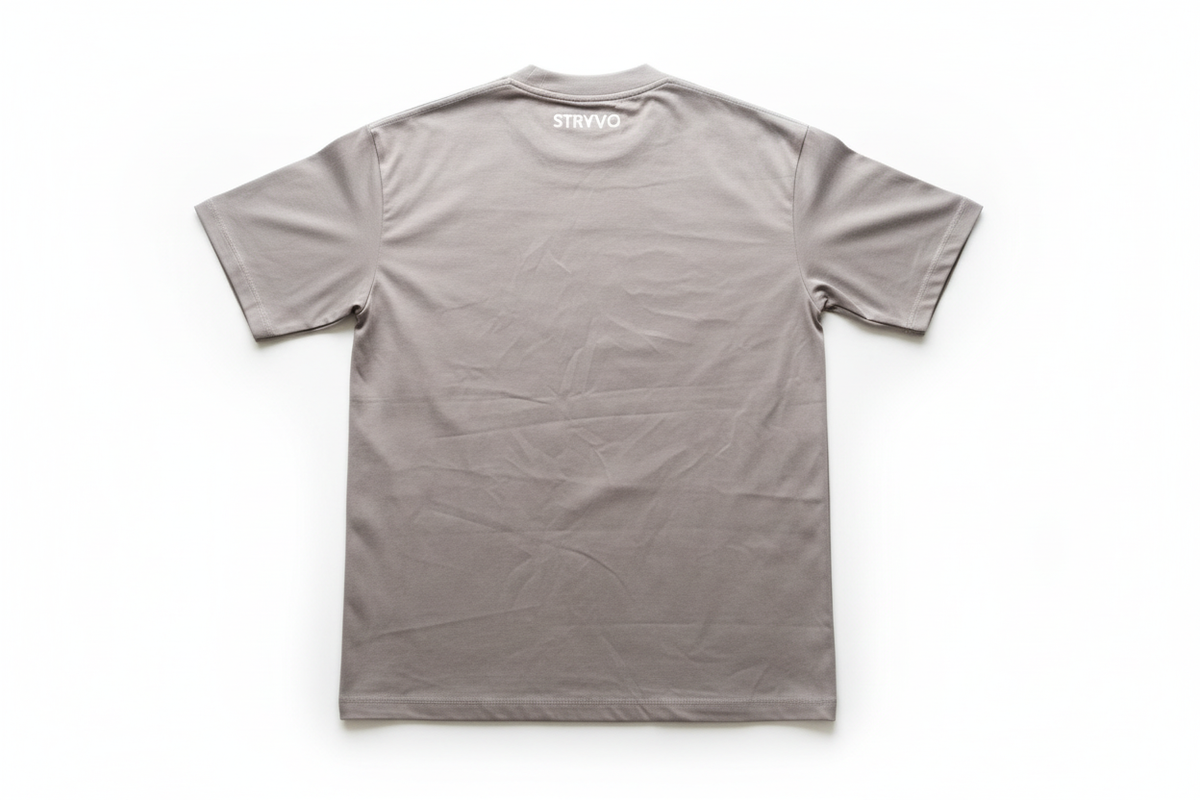 STRYVO Grey Tee Back